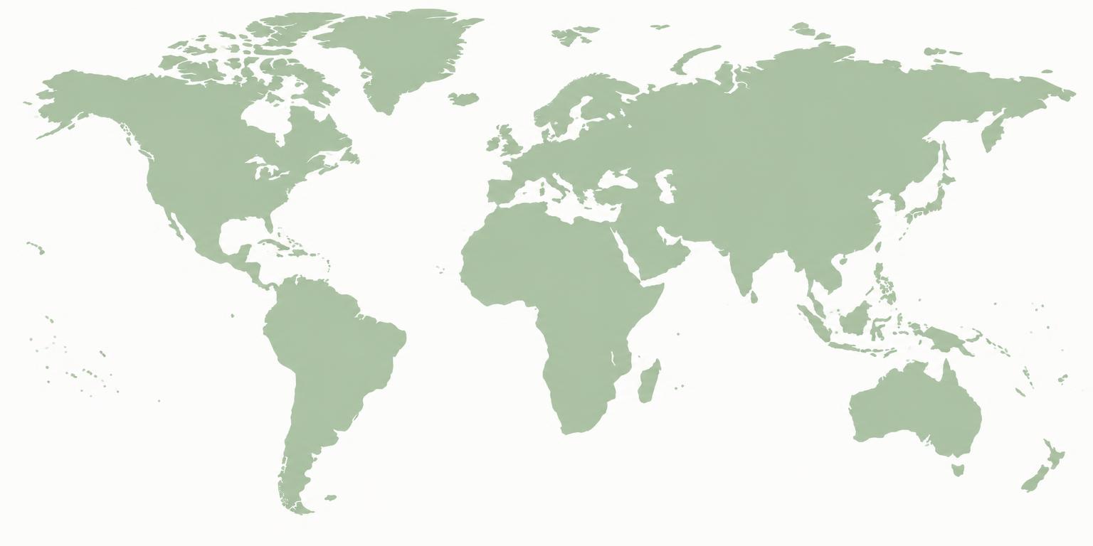 World map showing PawPro’s named markets